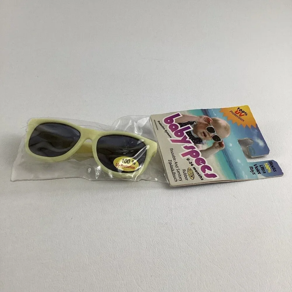 Baby Specs Infant Sunglasses 100% UV Protection Protective Eyeware Flexible New